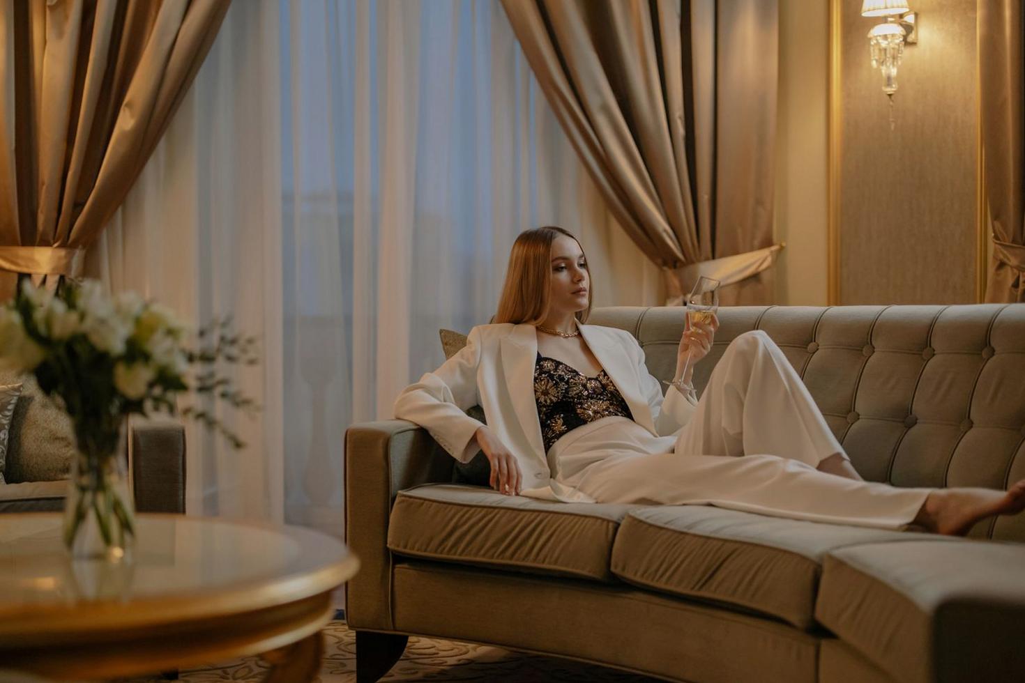 Suite lounge area
